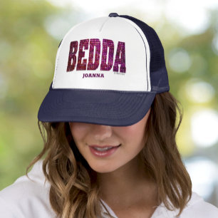 Bedda Personalized Faux Bling Trucker Hat