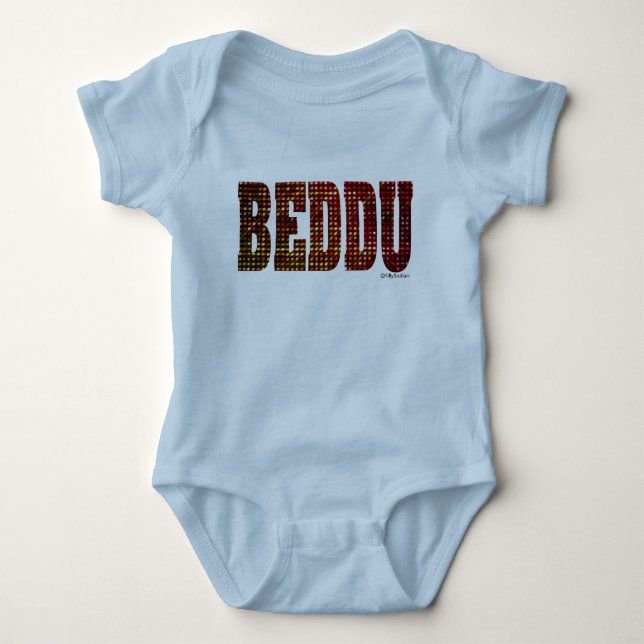 Beddu (Beautiful Boy) Baby Bodysuit (Front)