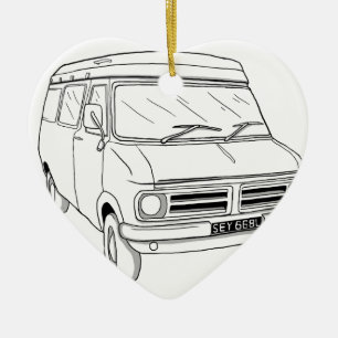 Bedford CF1 Ceramic Tree Decoration