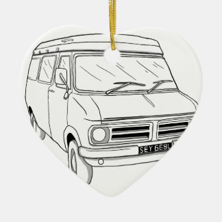 Bedford CF1 Ceramic Tree Decoration