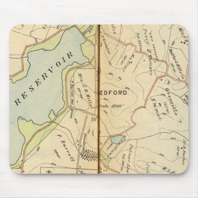 Bedford, New York 2 Mouse Mat (Front)