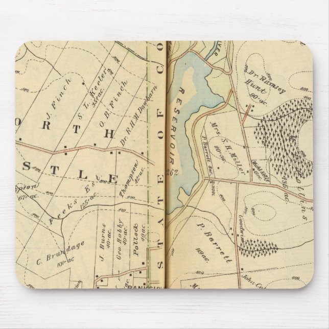 Bedford, New York 5 Mouse Mat (Front)