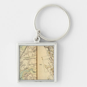 Bedford, New York 6 Key Ring