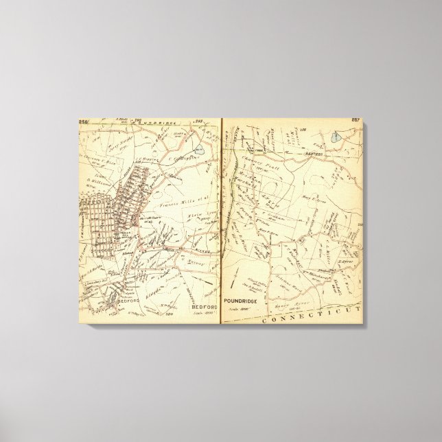 Bedford, New York Canvas Print (Front)