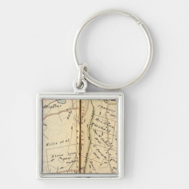 Bedford, New York Key Ring (Front)