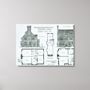 Bedford Park Estate Canvas Print