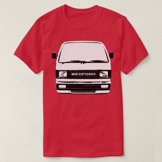 Bedford Rascal 1980s classic microvan monoblock  a T-Shirt (Design Front)