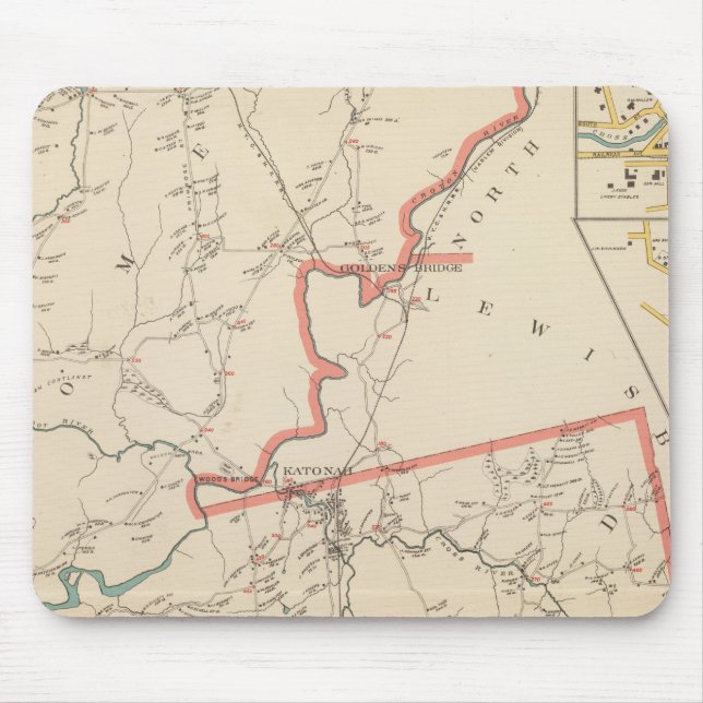 Bedford, Somers towns Mouse Mat (Front)