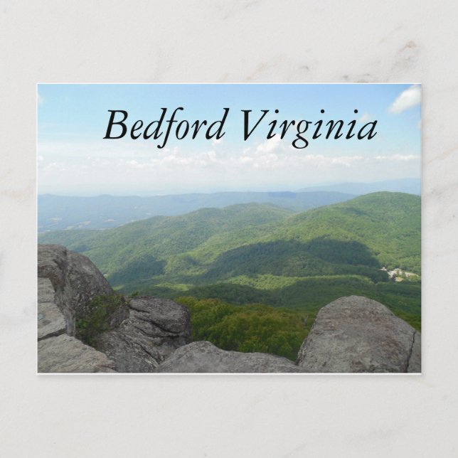 Bedford VA Postcard (Front)