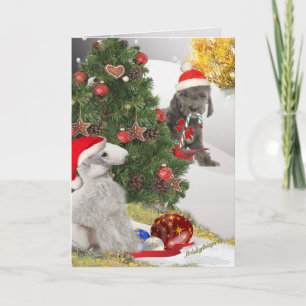 Bedlington Christmas Holidays Holiday Card