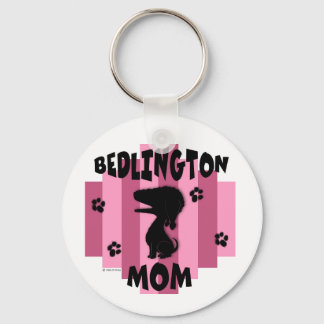 Bedlington Mum Keychain