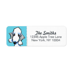 Bedlington Terrier Blue Block