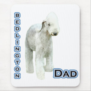 Bedlington Terrier Dad 4 Mouse Mat