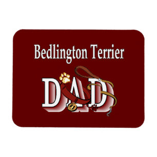 Bedlington Terrier Dad Magnet