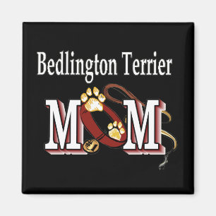 Bedlington Terrier Dog MOM Magnet