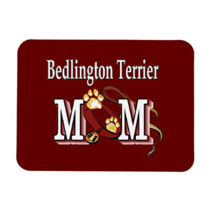 Bedlington Terrier Dog MOM Magnet