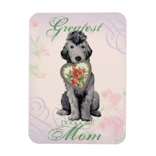 Bedlington Terrier Heart Mum Magnet