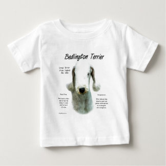 Bedlington Terrier History; All About Bedlingtons Baby T-Shirt