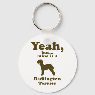 Bedlington Terrier Key Ring