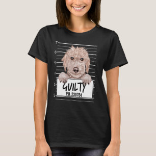 Bedlington Terrier Mugshot Guilty Dog T-Shirt