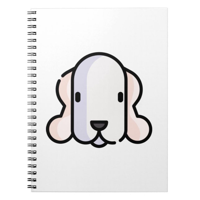 Bedlington Terrier Notebook (Front)