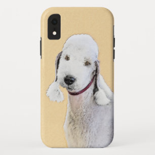 Bedlington Terrier Painting - Original Dog Art iPhone XR Case