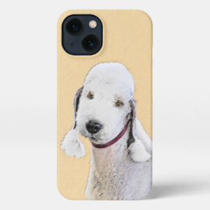 Bedlington Terrier Painting - Original Dog Art iPhone 13 Case