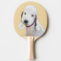 Bedlington Terrier Painting - Original Dog Art