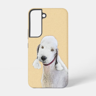 Bedlington Terrier Painting - Original Dog Art Samsung Galaxy Case