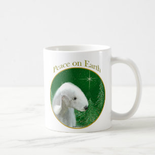 Bedlington Terrier Peace Coffee Mug