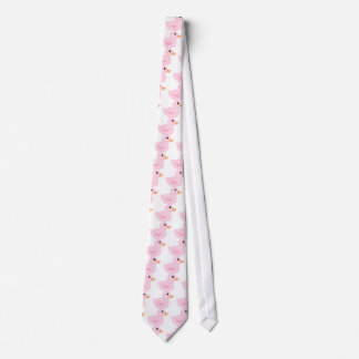 Bedotted Duck in Pink Tie