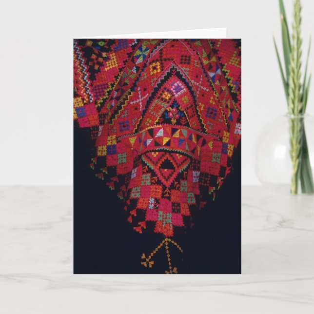 Bedouin Gown Stitching Card (Front)