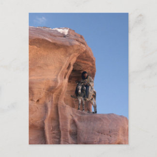 Bedouin in Petra Postcard