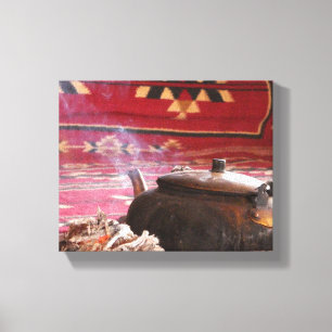 Bedouin Teapot Canvas Print