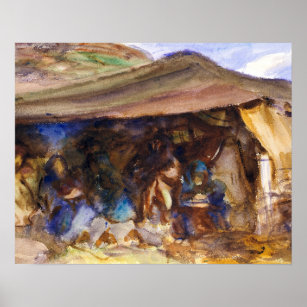 Bedouin Tent (ca. 1905–1906) Poster