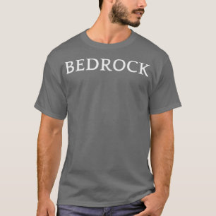 BEDROCK English word Apparel  T-Shirt