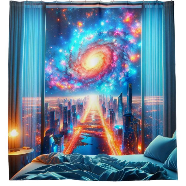 Bedroom Art Shower Curtain (Front)