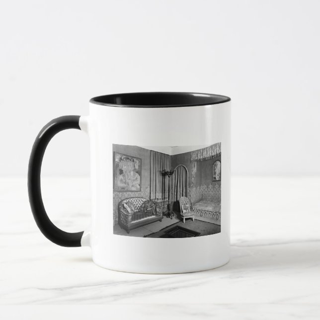 Bedroom belonging to Jeanne Lanvin  c.1920-25 Mug (Left)