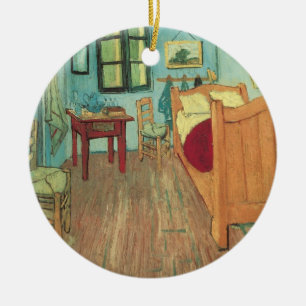 Bedroom in Arles by Vincent van Gogh Ceramic Tree Decoration