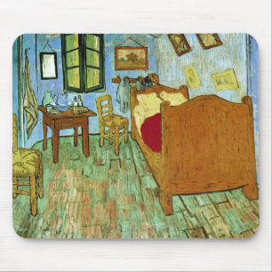 Bedroom in Arles (F484) Van Gogh Fine Art Mouse Mat