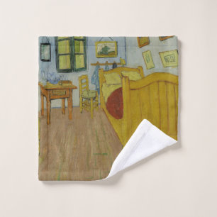 Bedroom in Arles, Oil Painting, Vincent Van Gogh Bath Towel Set