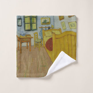 Bedroom in Arles, Oil Painting, Vincent Van Gogh Bath Towel Set