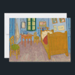 Bedroom in Arles | Vincent van Gogh<br><div class="desc">Bedroom in Arles (1889) by Vincent van Gogh is a captivating depiction of the artist's simple bedroom in his house in Arles, France. The painting features bold, expressive colours and distorted perspectives, emphasising the emotional intimacy of the space. The furniture and decor—such as the wooden bed, chairs, and framed artworks—are...</div>
