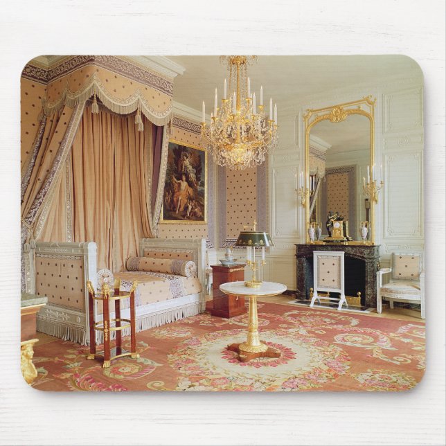 Bedroom in the Grand Trianon (photo) Mouse Mat (Front)
