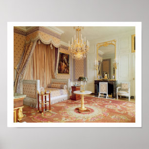 Bedroom in the Grand Trianon (photo) Poster