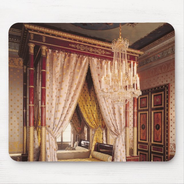 Bedroom of Queen Hortense de Beauharnais Mouse Mat (Front)