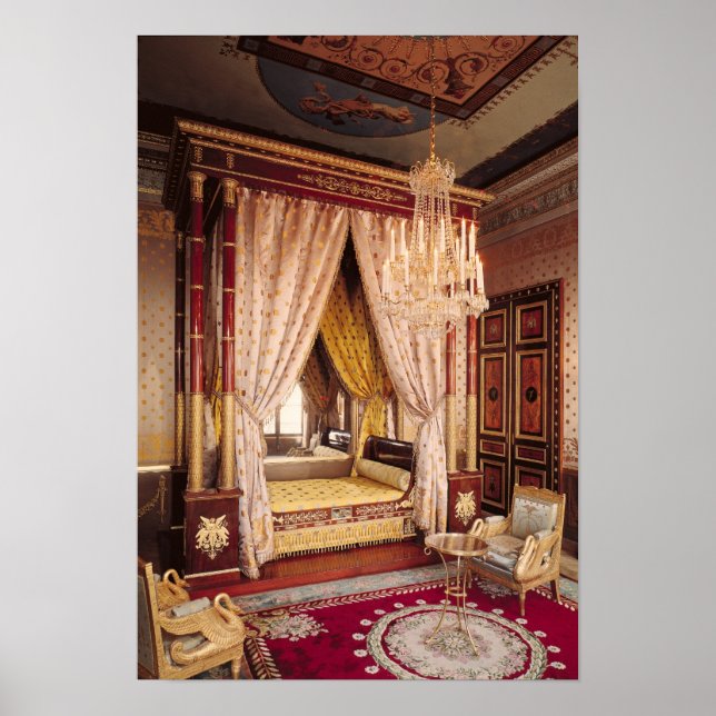 Bedroom of Queen Hortense de Beauharnais Poster (Front)