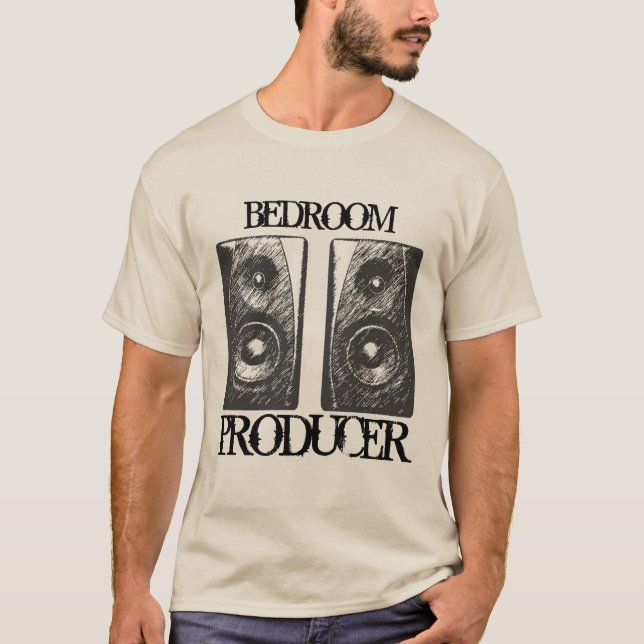 Bedroom Producers Unite! T-Shirt (Front)