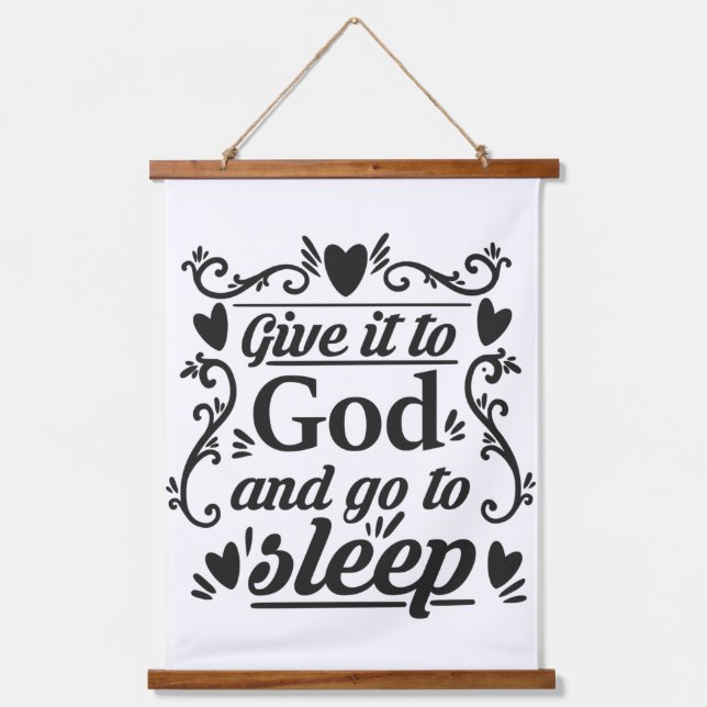 Bedroom Sign Hanging Tapestry (Front)