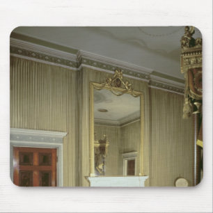 Bedroom with fireplace designed by Adam, c.1776 Mouse Mat